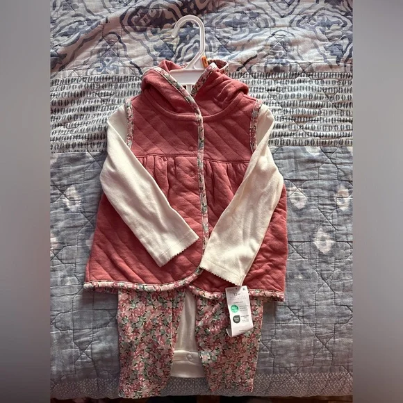 Baby Girls bundle of 3 outfits 12 months - Picture 6 of 10